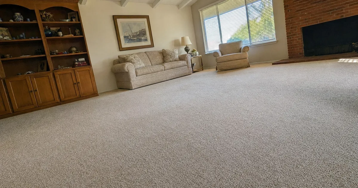 A Home Interior With Carpet in Covina, CA